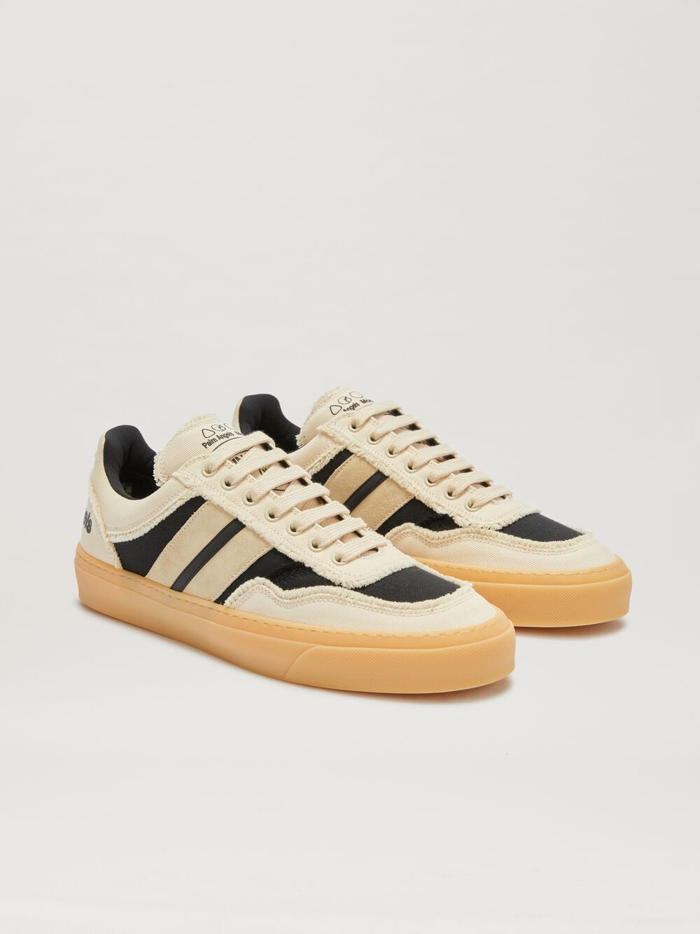PAXMONCLER_MONACO2 SNEAKERS BLACK - BEIG in BLACK - BEIGE