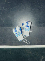 Pa X Everlast Gloves in WHITE NAVY BLUE for Men