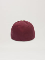 OVAL PALM CAP in BURGUNDY - OFF WHITE for Men