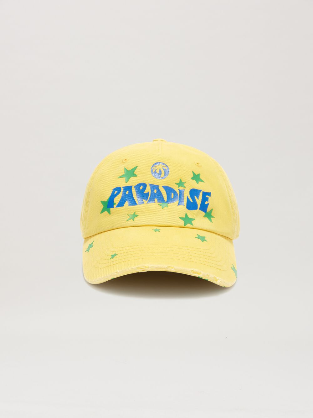 PARADISE PALM CAP in YELLOW - BLUE for Men