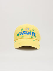 PARADISE PALM CAP in YELLOW - BLUE for Men