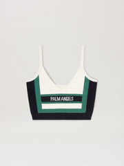 CB RACING KNIT TOP in NAVY BLUE - OFF WHITE for Women