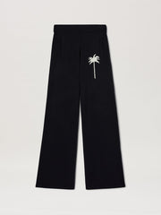PALMS KNIT PANTS in BLACK - OFF WHITE for Women