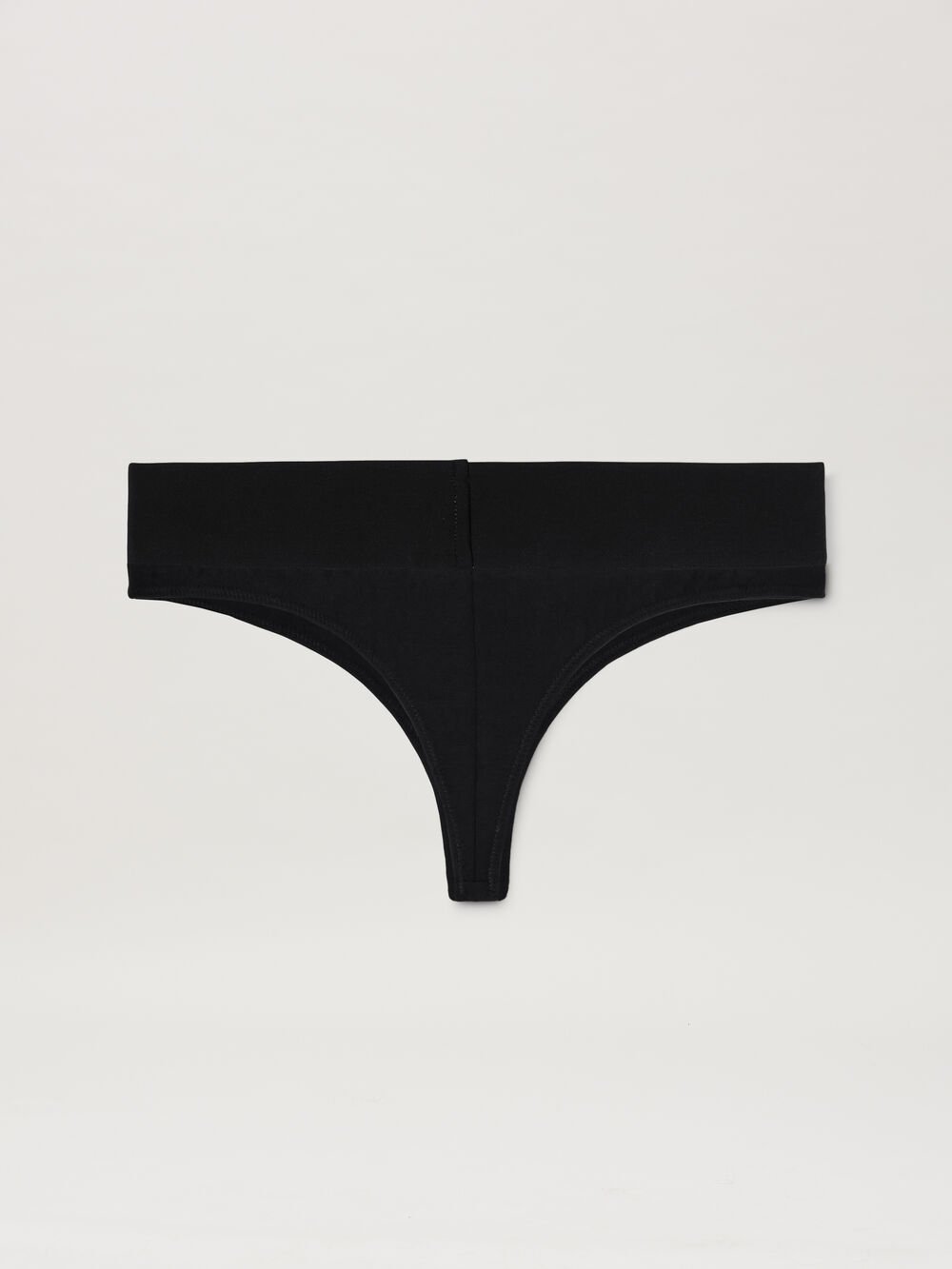Classic Logo Brazilian Panties in BLACK BLACK for Women