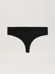 Classic Logo Brazilian Panties in BLACK BLACK for Women
