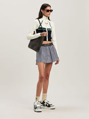 VINTAGE LEATHER MAXI GIORGINA in DARK BROWN for Women