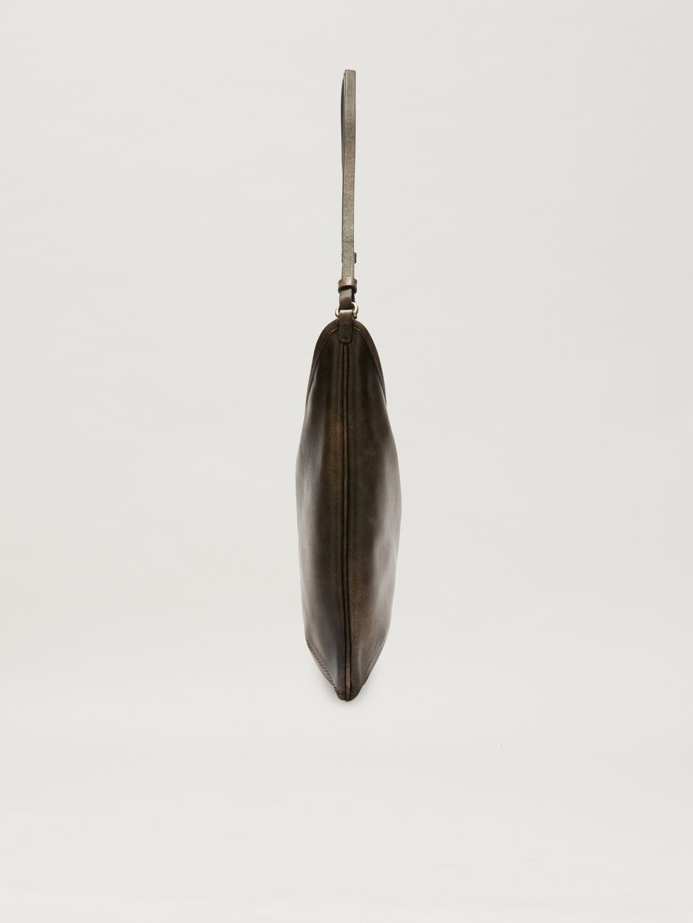 VINTAGE LEATHER MAXI GIORGINA in DARK BROWN for Women