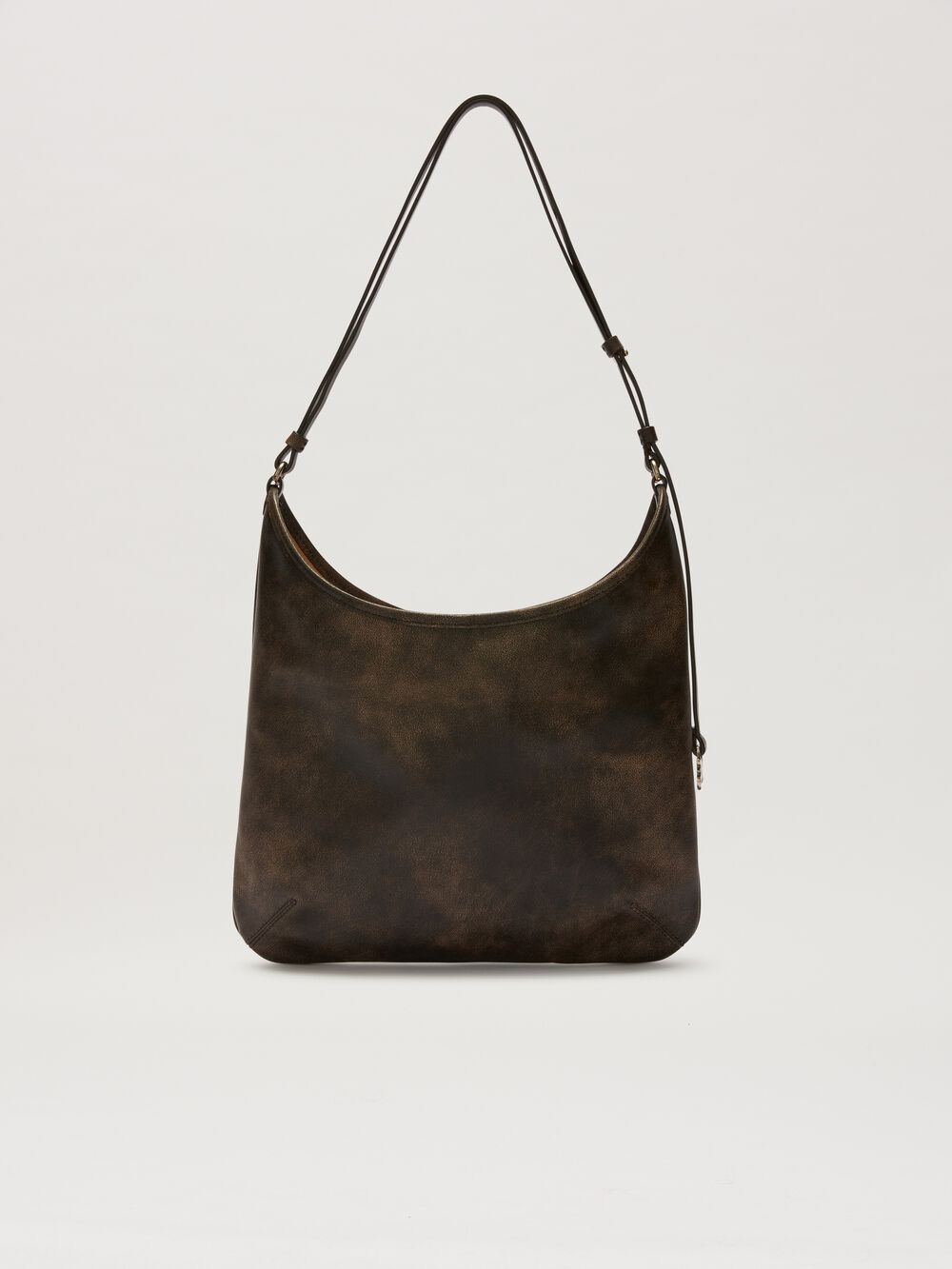 VINTAGE LEATHER MAXI GIORGINA in DARK BROWN for Women