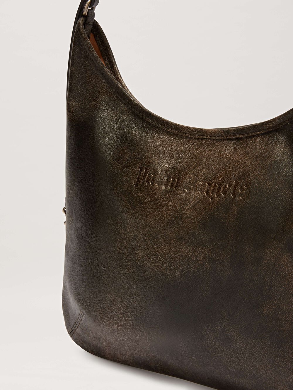 VINTAGE LEATHER MAXI GIORGINA in DARK BROWN for Women