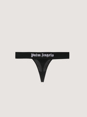 Classic Logo Thong in BLACK WHITE for Women
