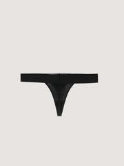 Classic Logo Thong in BLACK WHITE for Women