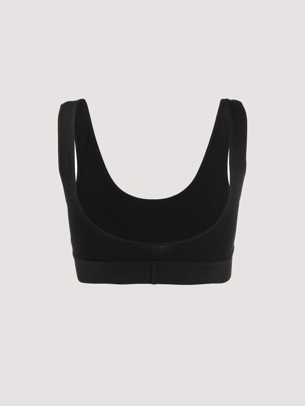 Classic Logo Sports Bra in BLACK WHITE for Women
