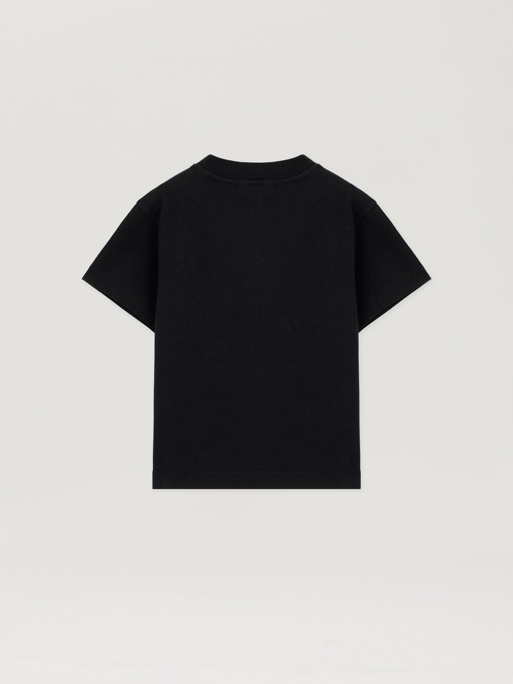 Spray Bear Graphic T-Shirt in BLACK - OCHER YELLOW