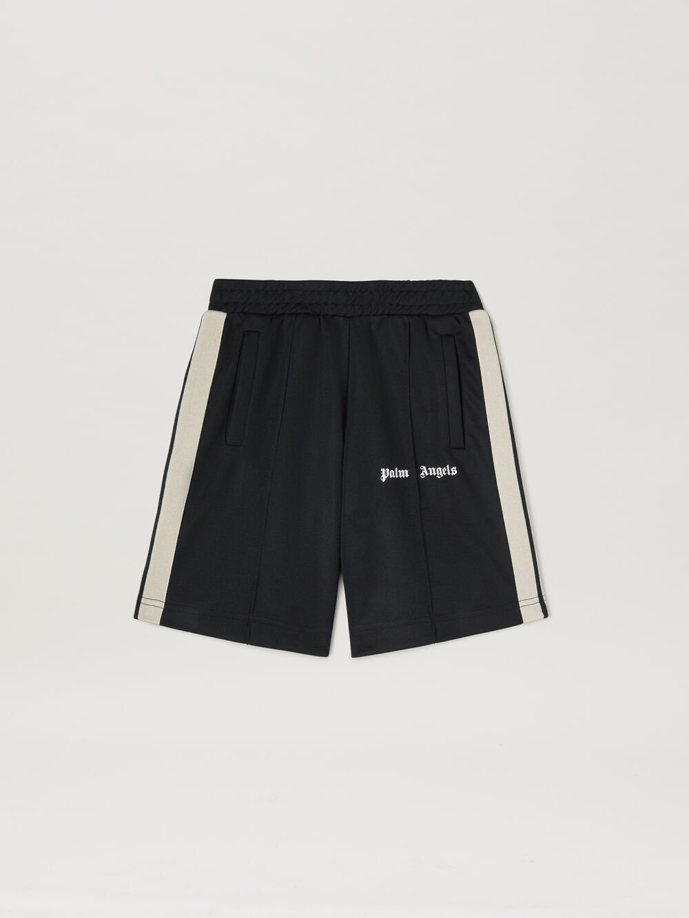 Palm Angels Track Short in BLACK OFF WHITE