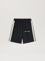 Palm Angels Track Short in BLACK OFF WHITE