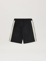 Palm Angels Track Short in BLACK OFF WHITE
