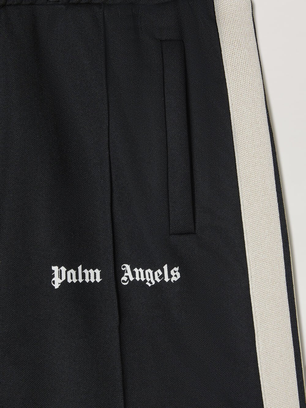 Palm Angels Track Short in BLACK OFF WHITE