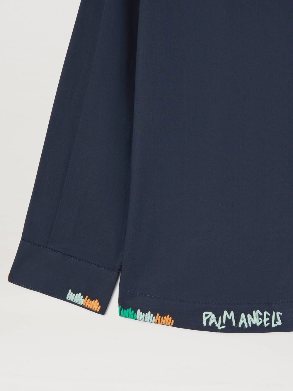 PA EMBROIDERY MULT. SHIRT L/S BLUE - MUL in BLUE - MULTICOLOR
