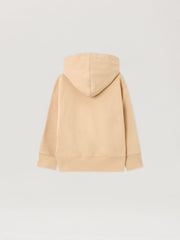 Punk Bear Hoodie in BEIGE - ROSE PINK