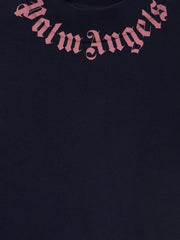 Neck Logo Sweatshirt in NAVY BLUE -