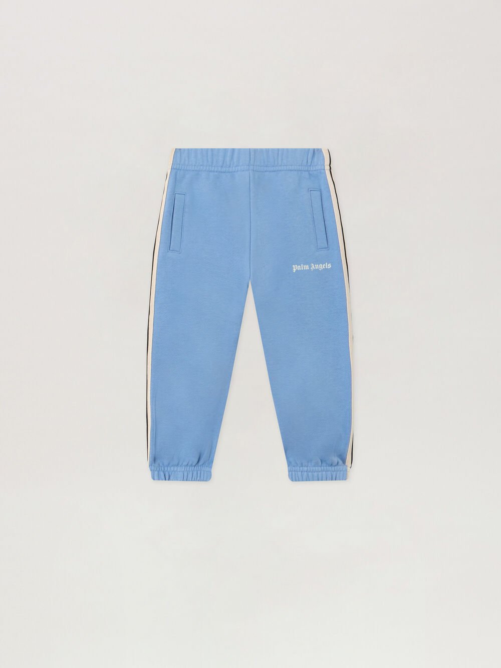 Tonal Logo Track Sweatpants in DUSTY BLUE - OFF WHITE