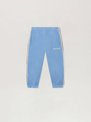 Tonal Logo Track Sweatpants in DUSTY BLUE - OFF WHITE
