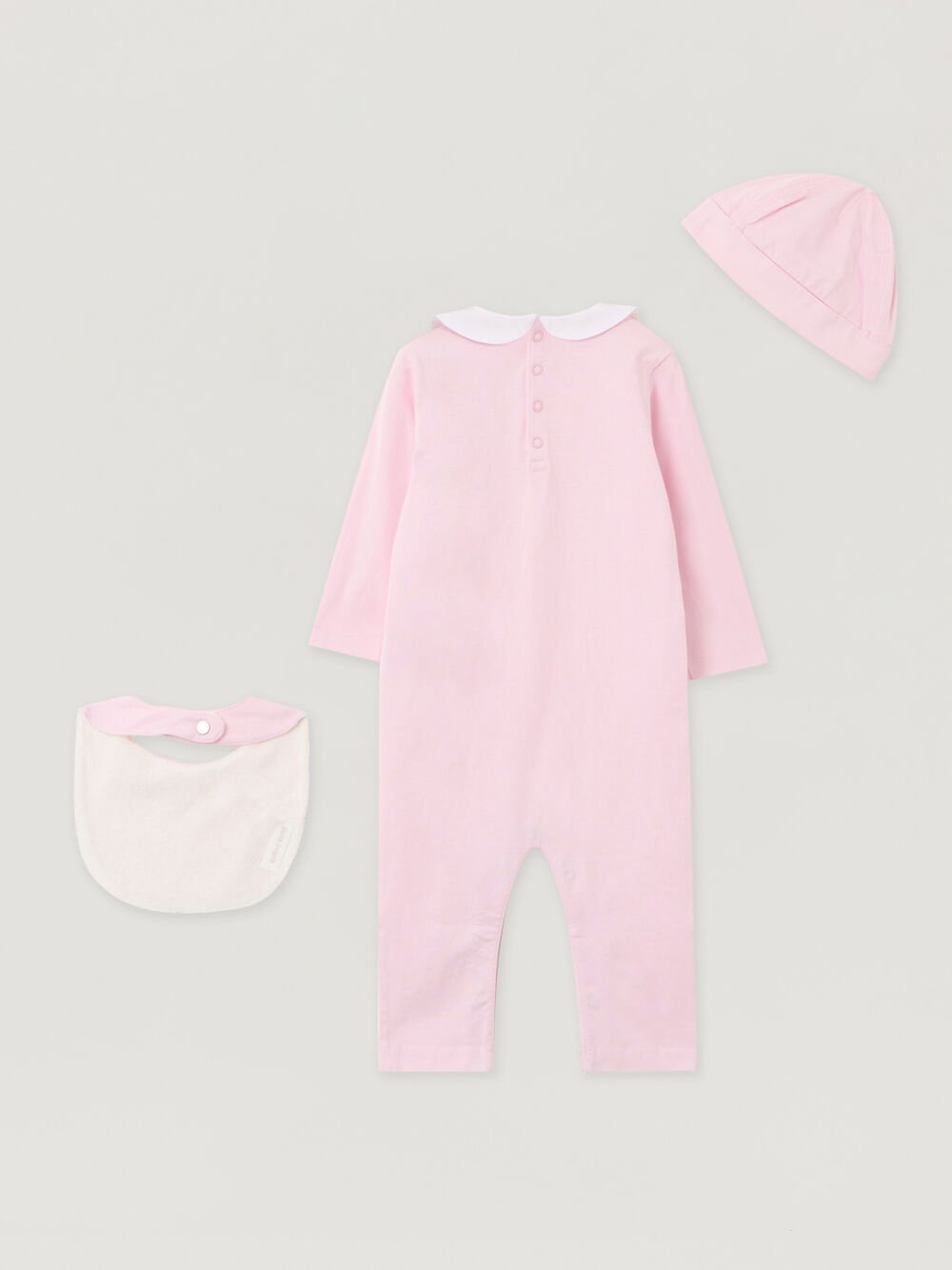 Baby Girl Gift Box in SOFT PINK - OFF WHITE